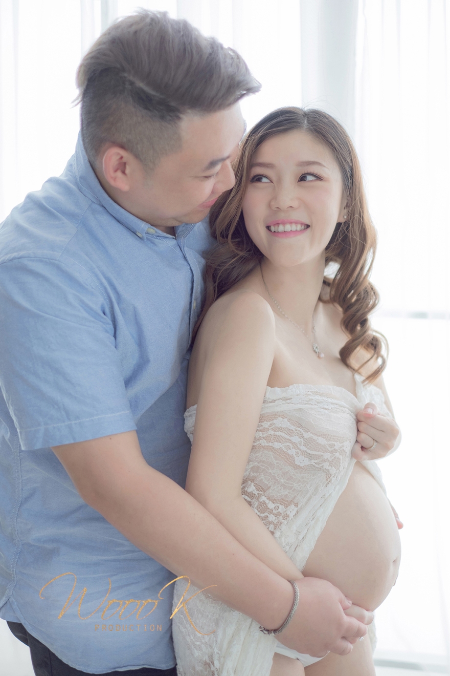 14 2048 大肚相 懷孕 孕婦照 studio Maternity Pregnancy Portrait Photo by wade w woook 影樓-01 copy.jpg